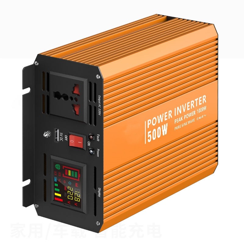 Vilka egenskaper har 500W Pure Sine Wave Inverter?