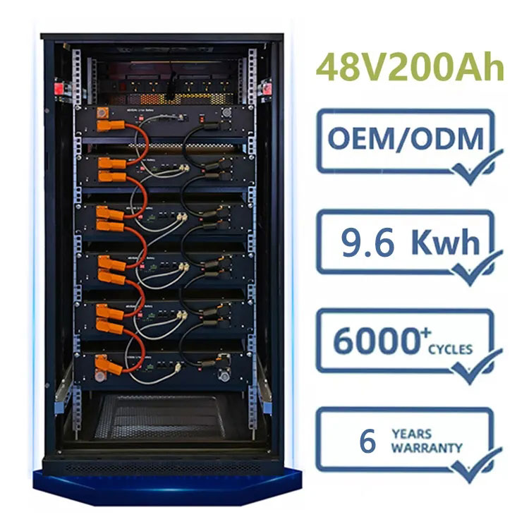 48V 200AH Rackmodell Energilagringslitiumbatteri